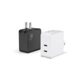 Buy cheap White Black Foldable GaN USB Charger QC3.0 PD Charger Wall Using from wholesalers