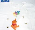 Fitness Clothing Tagless Iron On Clothing Labels , Heat Transfer Garment Labels