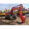 Buy cheap Korea Original Used Doosan Wheel Excavator DX150w-7 With 0.75m3 Bucket Capacity from wholesalers