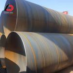 Cold Drawn Spiral Welded Steel Pipe A53 A333 A106 St45 Sch40 DN15 SSAW Spiral
