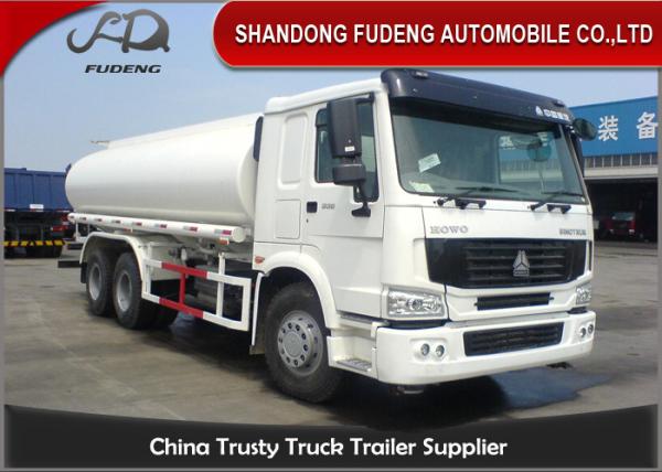 Buy cheap Heavy Duty Water Tanker Truck 10001 - 20000L Volume 6 × 2 4 × 4 Drive Wheel from wholesalers