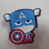 Buy cheap Slippers Silicone Badge PVC Rubber Patch Using Buckle On Technics from wholesalers