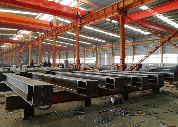 Buy cheap OEM Welded Architectural Structural Steel Fabrication / Structural Steel Fabricators from wholesalers