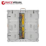 OA Series – Elegance Meets Endurance: All-White Outdoor LED Display with
