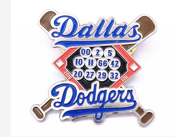 Buy cheap Metal Plating Soft Enamel Badges , Butterfly Clutch Custom Sports Pins from wholesalers