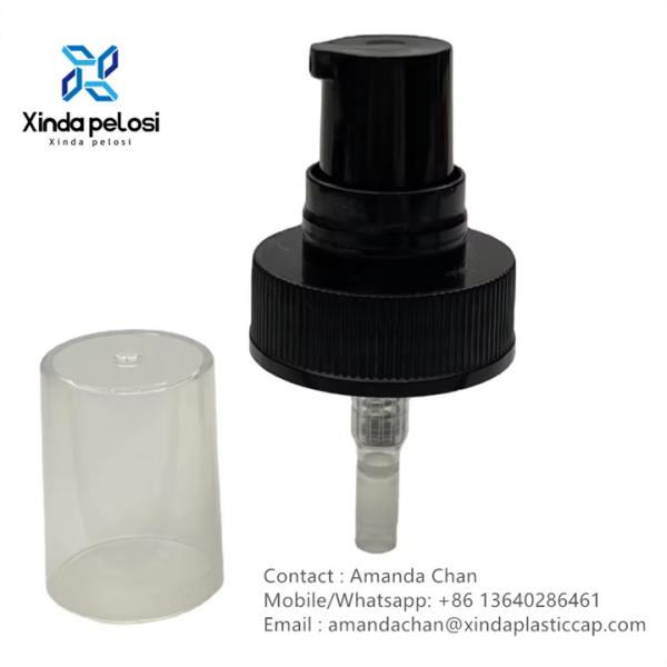 Buy cheap Pp Pump With Ribbed Closure Custom Color Cosmetic Bottle Pump for bottle from wholesalers