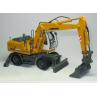 Buy cheap 1/50 Liebherr A904C Wheeled Excavator Model Die Cast Metal Collectible With Grab Bucket 58004 from wholesalers