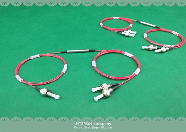 PM coupler, 1310nm, 1x2 type, 1:99 split ratio, 20dB extinction ratio, 0.8m