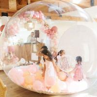 Buy cheap Event PVC Transparent Clear Balloon Bounce House Glamping Dome Tent product