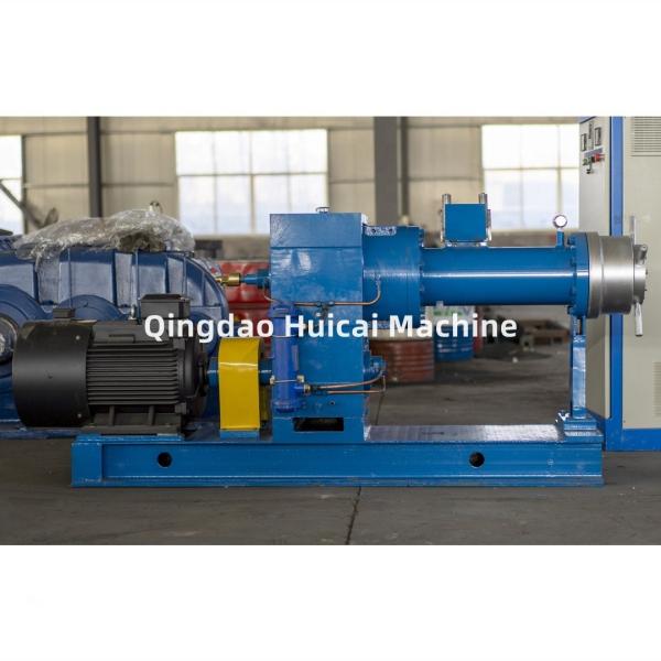 Rubber Strip Production Line 150mm Cold Feed Rubber Extruder with 15.3-55 kW