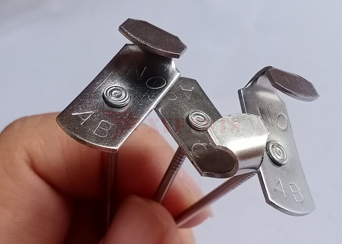 14 Ga 304 Ss Round Head Lacing Anchors With Strong Big Head On Nail And Thick Plate For Head