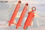 Multistage Double Acting Hydraulic Ram for Heavy Duty Industrial Truck