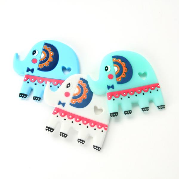 Buy cheap Elephant Food Grade Silicone Baby Teether BPA Free With Customize Logo from wholesalers