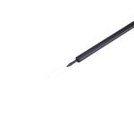 Beveled PU Clean Room Cotton Swabs , Disposable Swabs Black PP Stick