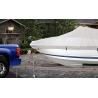 Buy cheap Trailerable Waterproof Boat Cover 150D Silver - Coated Oxford Material from wholesalers