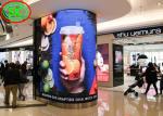 Soft Full Color RGB Stage LED Screens , Rolling Flexible LED Screen Panel 3G