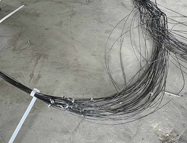 Tanks Reduces Mobility Galvanized Wound Twine Obstacle Mesh