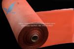 Red Fireproof Silicone Cloth 200 Degrees Celsius Resistant For Industrial