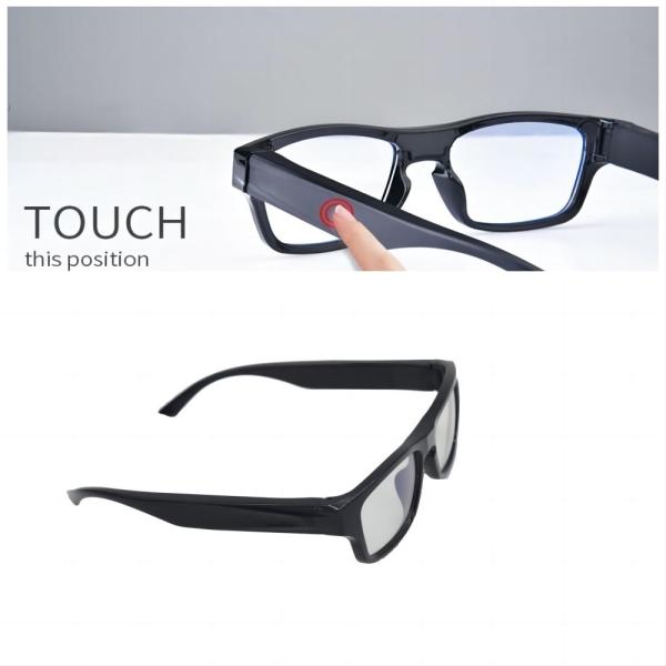 Buy cheap 1080P Video Recording Safety Glasses Anti Fog With Side Shields Video Recording from wholesalers