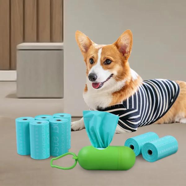 Customized Color 200 Pet Trash Bag One Roll Dog Waste Station Bag Pet Poop Waste