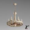 Buy cheap America cottage Farmhouse vintage wheel wooden chandelier woodern lamp(WH-CI-115) from wholesalers
