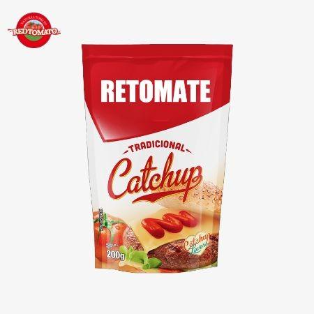 Factory Produce OEM Sachet Ketchup 200g Condiment For Burgers And Sandwiches