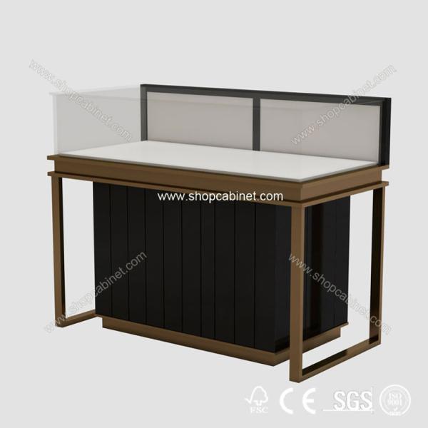 Buy cheap new special wood glass wholesale jewelry showcases from wholesalers