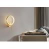 Buy cheap Minimalist copper wall lamp bedroom bedside lamp modern simple living room background wall lamp hotel villa stair corridor lamp from wholesalers