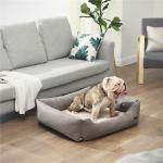 Professional Grey Dog Cushion Orthopaedic Sofa Medium Size For Small Animals