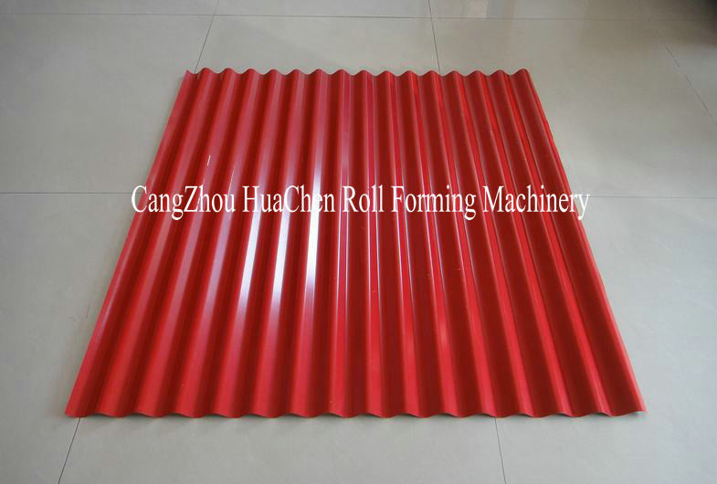 Metal Roofing Sheet Double Layer Roll Forming Machine with Hydraulic Cutting