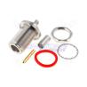Buy cheap F Type Male Bulkhead Coaxial Cable Connectors 75 Ohm for RG58 RG 59 RG6 from wholesalers