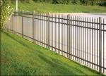 Modern Metal Picket 2.1m Width Steel Tubular Fencing Panels