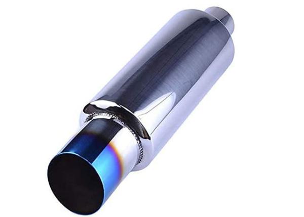 Buy cheap 2" Inlet 3" Outlet Sus409 14.8" Length Universal Exhaust Muffler For Suv from wholesalers