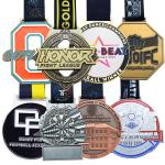 Metal Enamel Sports Medal Gold Silver Medal for Swimming Finisher Marathon