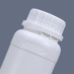 200ml HDPE Plastic Fluorinated Bottle for Chemical Organic Solvents White Color