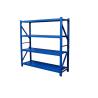 Buy cheap Standard Metal Material Light Duty Shelving , Blue Warehouse Storage Racks from wholesalers