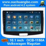 Ouchuangbo android 4.2 VW Magotan stereo sat navi radio support 4 core canbus