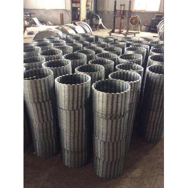 Galvanized and PVC Coated Razor Wire