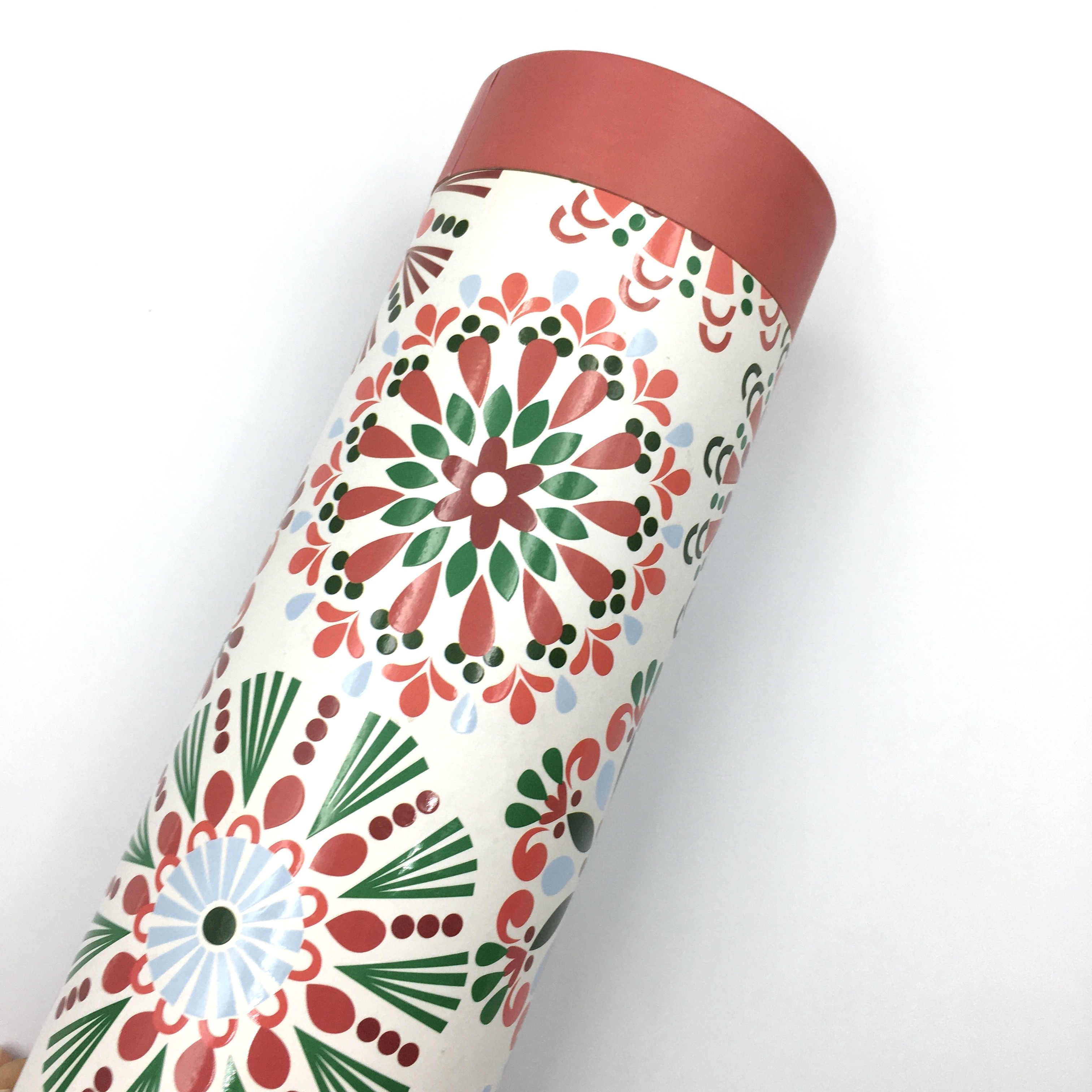 ODM Paper Tube Tea Packaging PT08 Food Grade Cardboard Box Cylinder Container