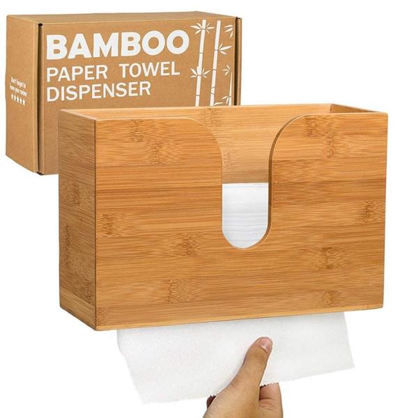Buy cheap Special Design Bamboo Tissue Racks And Holders , Wood Tissue Box Cover from wholesalers