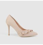 Lace Surface 8cm Bridal Sandals High Heels ODM Pointed Toe Stiletto Heels