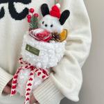 Christmas Cartoon Plush Doll Bouquet Finished Product Christmas Eve Gift