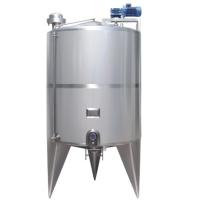 Buy cheap 1000L SUS304 Double Layer Sterile Aseptic Tank For Milk product