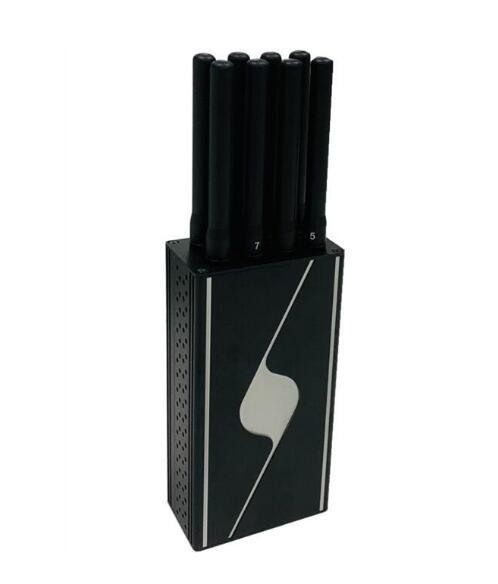 Buy cheap 8 Band Handheld GPS Signal Jammer Anti Tracking 2G 3G WiFi 2500MHz from wholesalers
