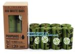 disposable Compostable dog poop bag for Pet Cleaning, Earth-Friendly Leak-Proof