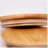 Buy cheap Eco Friendly Reusable Mason Jar Lids Bamboo Wooden Tea Coffee Cup Cover 70 mm Size Lids with Straw Hole from wholesalers