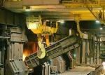Steel Mill Plant 32 / 10t Metallurgical Double Beam Ladle Crane With Cabin