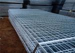 5x5mm Bar Non Treatment Serrated Steel Grating galvanized walkway grating