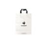 Buy cheap Custom Loop Plastic Handle Bags HDPE Environmental Friendly Handbag from wholesalers