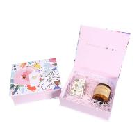 Buy cheap Cardboard Perfume Packaging Box Custom Pink And White Box For Women product